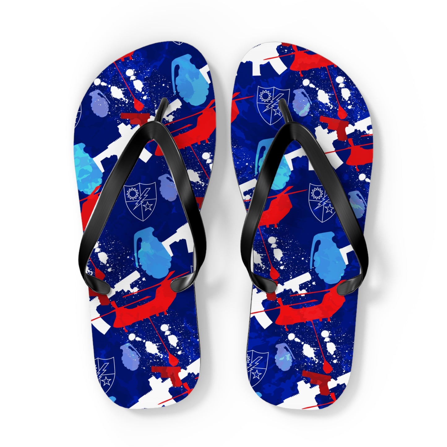 RWB Arsenal Regimental DUI Flip Flops