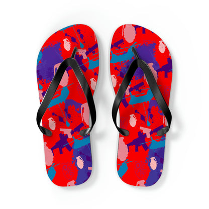 Aka Arsenal Regimental DUI Flip Flops