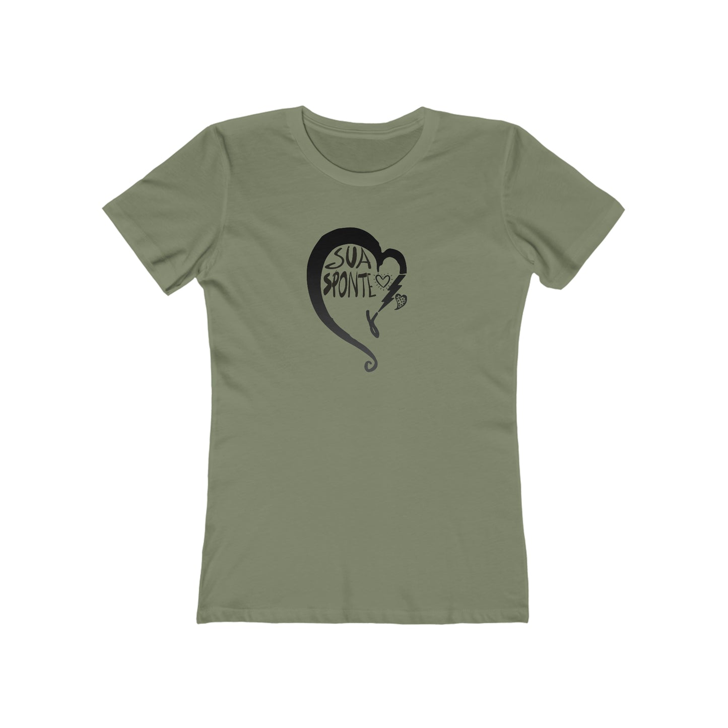 Sua Sponte Heart Boyfriend Tee