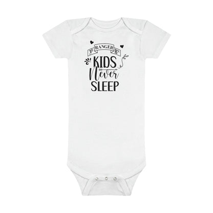 3d Battalion Kids Never Sleep Newborn Onesie® (0-3mo)