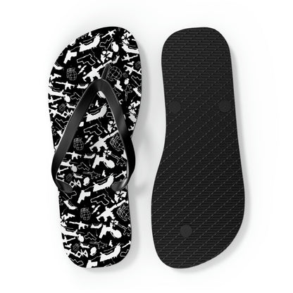 Maka Blackout Regimental DUI Flip Flops