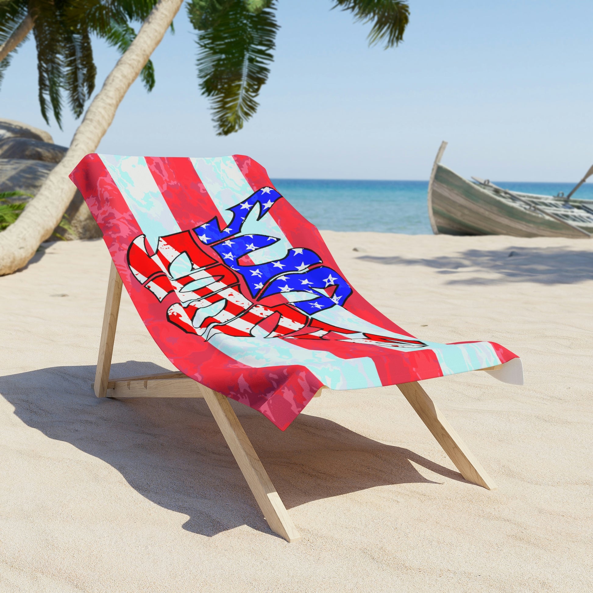 Sauna towels: mismatched beauty that help wave the flag of freedom