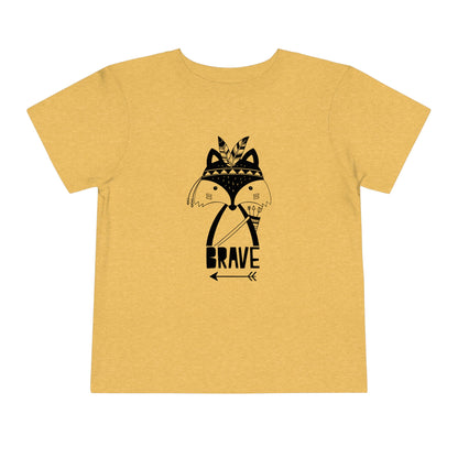 Brave Warrior Toddler Short Sleeve Tee (2-5T)