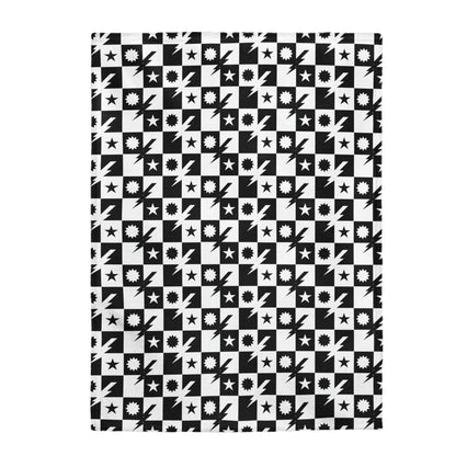 Ranger Baby DUI Checkered Plush Baby Blanket