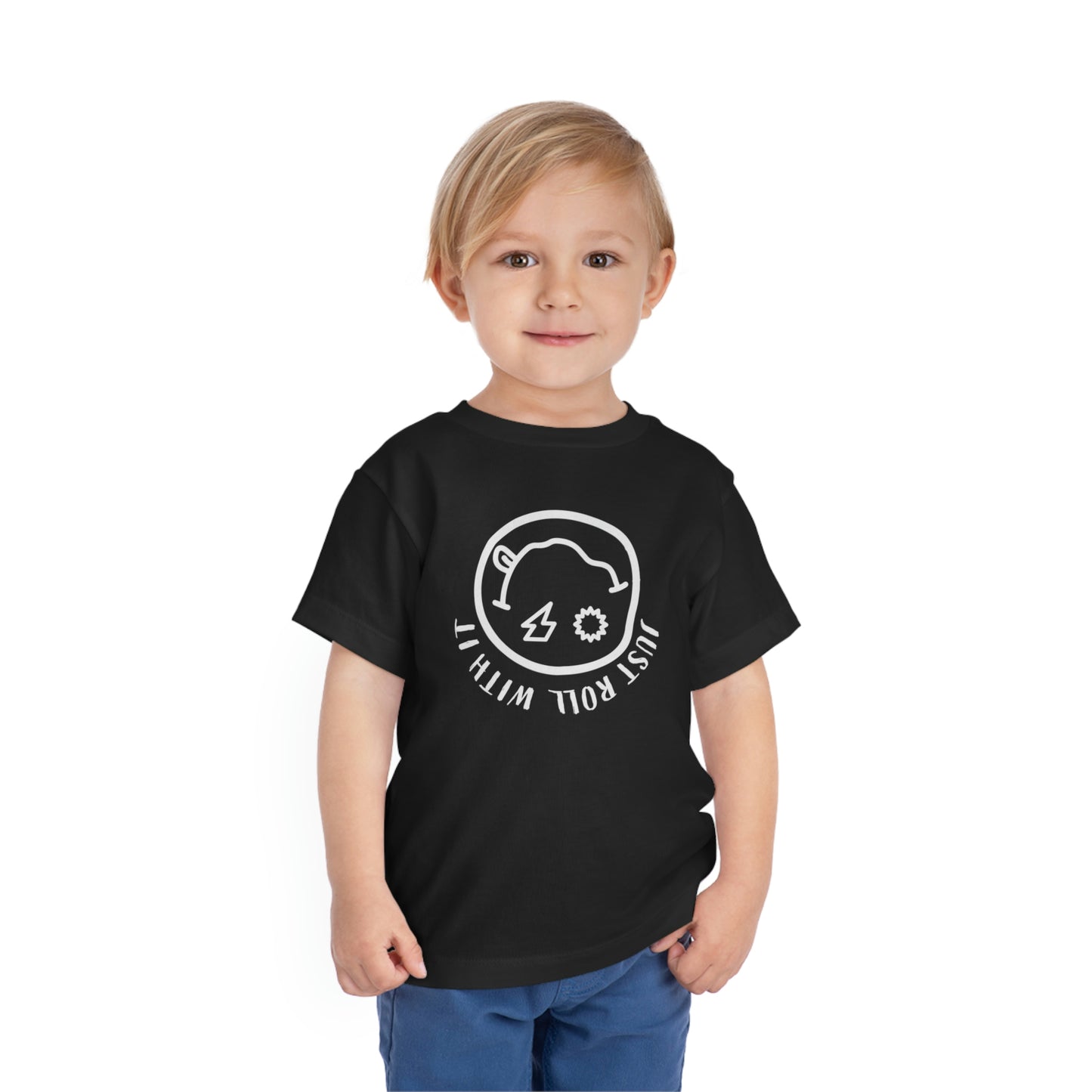 Just Roll With It Toddler Short Sleeve Tee (2-5T)