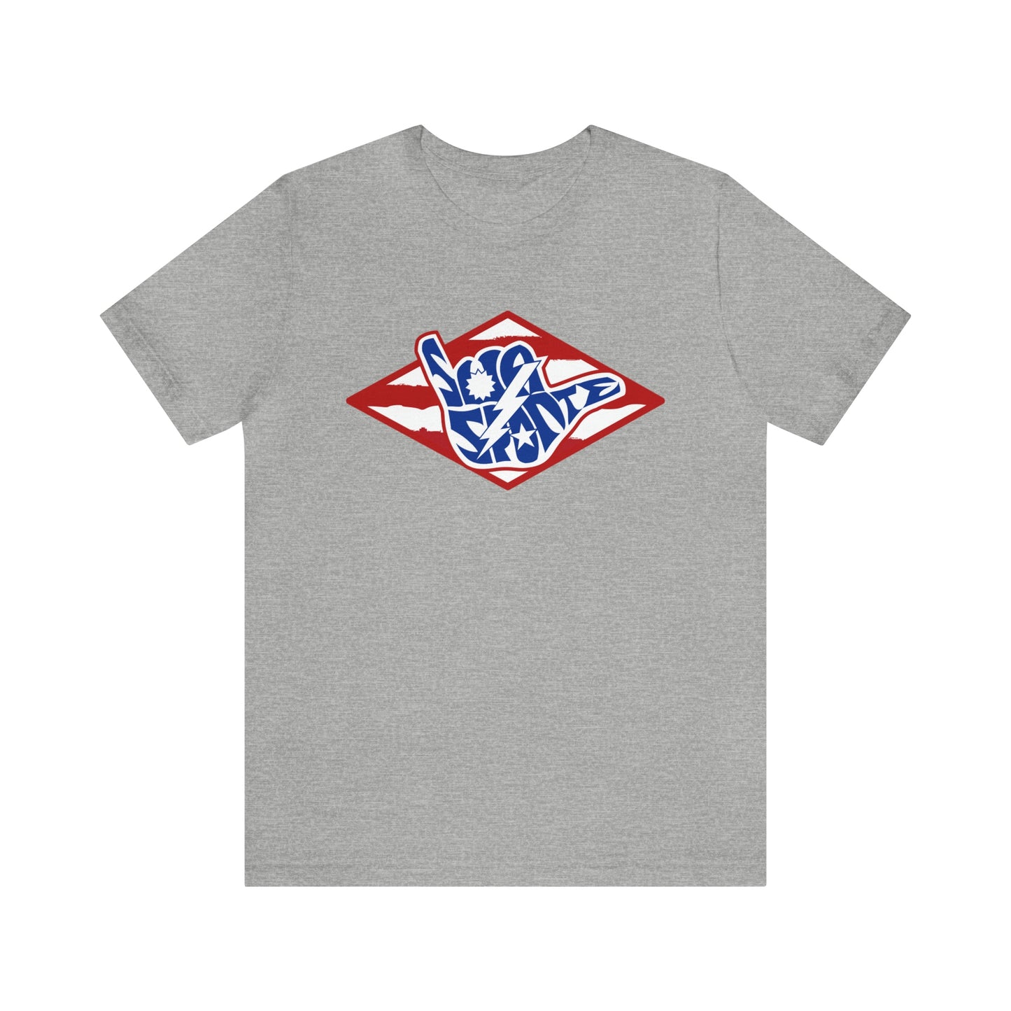 Sua Sponte RWB Flag Shaka DUI Diamond Short Sleeve Shirt