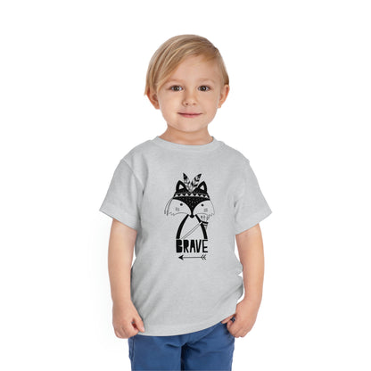 Brave Warrior Toddler Short Sleeve Tee (2-5T)